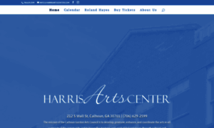 Harrisartscenter.com thumbnail