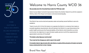 Harriscountywcid36.com thumbnail