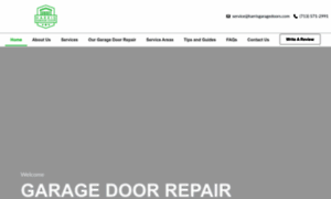 Harrisgaragedoors.com thumbnail