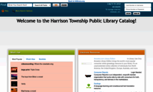 Harrison.biblionix.com thumbnail
