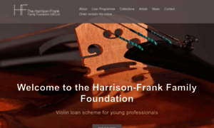 Harrisonfrankfoundation.com thumbnail