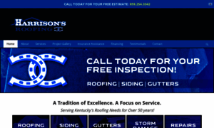 Harrisonsroofing.com thumbnail