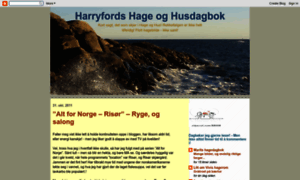 Harryfordhageoghusdagbok.blogspot.com thumbnail