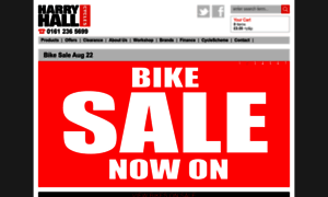 Harryhallcycles.co.uk thumbnail