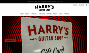 Harrysguitarshop.com thumbnail