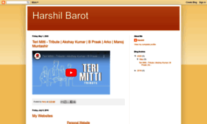 Harshilbarot.blogspot.com thumbnail