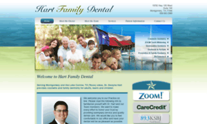 Hartfamilydentaltx.com thumbnail