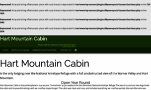 Hartmountaincabin.com thumbnail