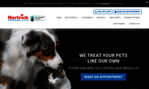 Hartrickveterinaryclinic.com thumbnail