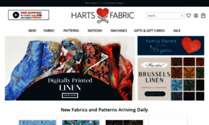 Hartsfabric.com thumbnail