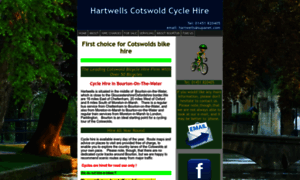 Hartwellscotswoldcyclehire.uk thumbnail