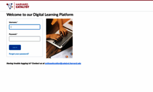 Harvardcatalyst.desire2learn.com thumbnail