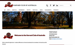 Harvardclub.org.au thumbnail
