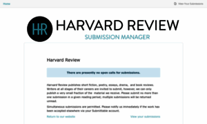 Harvardreview.submittable.com thumbnail