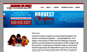 Harvestchristianwarriors.org thumbnail