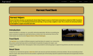 Harvestfoodbank.org thumbnail