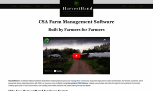 Harvesthand.com thumbnail