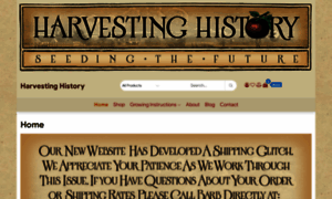 Harvesting-history.com thumbnail