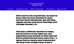Harvestrootsferments.com thumbnail