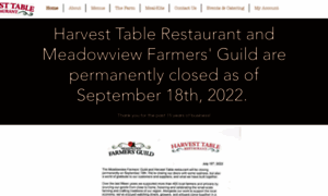 Harvesttablerestaurant.com thumbnail