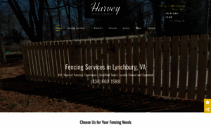 Harveyfencecompany.com thumbnail