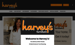 Harveys-furniture.com thumbnail