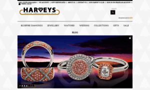 Harveysjewellers.com.au thumbnail