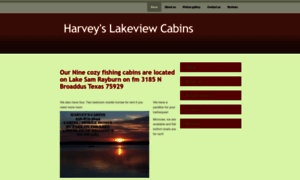 Harveyslakeviewcabins.yolasite.com thumbnail