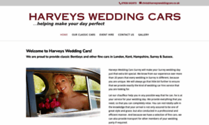 Harveysweddingcars.co.uk thumbnail