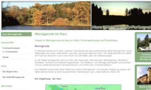 Harz-wernigerode-ferienwohnung.de thumbnail