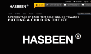 Hasbeenhockeyapparel.com thumbnail