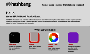 Hashbang.productions thumbnail