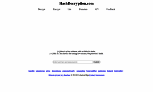 Hashdecryption.com thumbnail