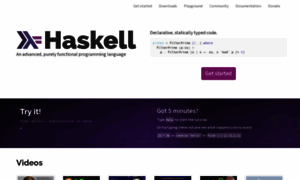 Haskell.org thumbnail