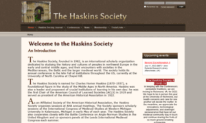 Haskinssociety.org thumbnail