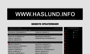 Haslund.info thumbnail