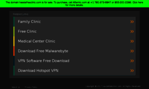 Hasslefreeclinic.com thumbnail