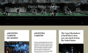 Hastaelgolsiempre.com thumbnail