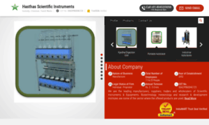 Hasthasscientificinstruments.com thumbnail