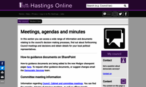 Hastings.moderngov.co.uk thumbnail