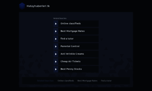 Hatayhaberleri.tk thumbnail