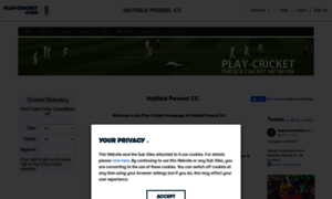 Hatfieldpeverel.play-cricket.com thumbnail