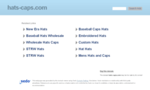 Hats-caps.com thumbnail