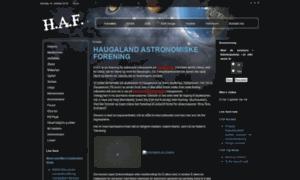 Haugaland-astronomi.no thumbnail