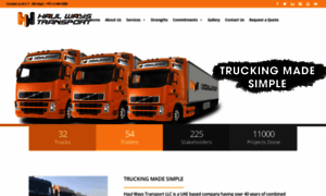 Haulwaystransport.com thumbnail