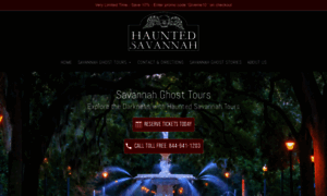 Hauntedsavannahtours.com thumbnail