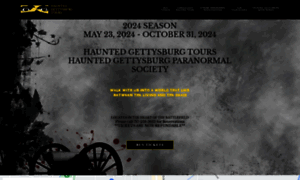 Hauntedtoursingettysburg.com thumbnail