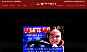 Hauntedtrailsburbank.com thumbnail