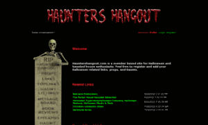 Hauntershangout.com thumbnail