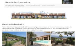 Haus-kaufen-frankreich.de thumbnail